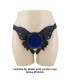 PRETTY LOVE UNIVERSAL STRAP ON HARNESS BRIEFS BLACK AND BLUE