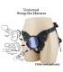 PRETTY LOVE UNIVERSAL STRAP ON HARNESS BRIEFS BLACK AND BLUE
