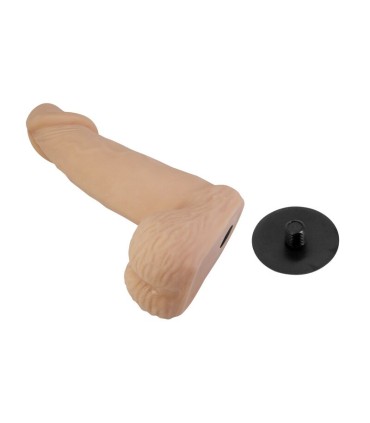 PRETTY LOVE ZANE HARNESS WITH FLEXIBLE DILDO 17 CM O 43 CM NATURAL