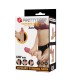 PRETTY LOVE ZANE HARNESS WITH FLEXIBLE DILDO 17 CM O 43 CM NATURAL