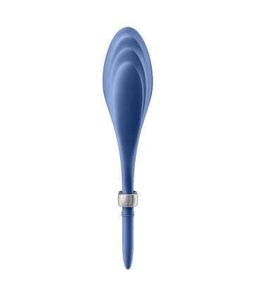 SATISFYER DUELIST ANILLO VIBRADOR AZUL