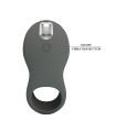 PRETTY LOVE - RECHARGEABLE VIBRATING RING WITH DUAL STIMULATOR