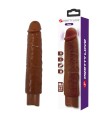PRETTY LOVE - GAVIN REALISTIC VIBRATOR 25 CM Ø 5 CM BROWN