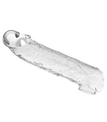 PRETTY LOVE ADJUSTABLE PENIS EXTENSION SLEEVE 26 CM O 4 CM TRANSPARENT