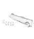 PRETTY LOVE ADJUSTABLE PENIS EXTENSION SLEEVE 26 CM O 4 CM TRANSPARENT