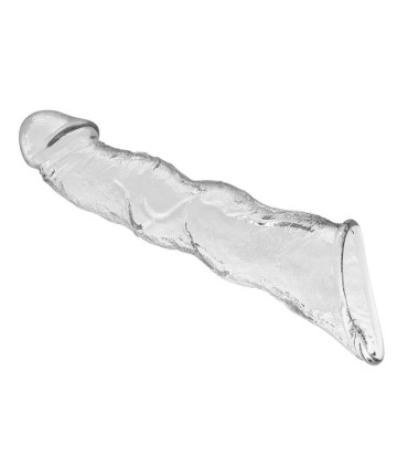 PRETTY LOVE ADJUSTABLE PENIS EXTENSION SLEEVE 28 CM O 45 CM TRANSPARENT