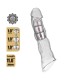 PRETTY LOVE ADJUSTABLE PENIS EXTENSION SLEEVE 28 CM O 45 CM TRANSPARENT