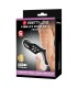 PRETTY LOVE CRAIG RECHARGEABLE VIBRATING PENIS RING BLACK