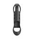 PRETTY LOVE CRAIG RECHARGEABLE VIBRATING PENIS RING BLACK
