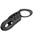 PRETTY LOVE CRAIG RECHARGEABLE VIBRATING PENIS RING BLACK