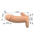 PRETTY LOVE RODERIC PENIS EXTENSION SLEEVE 13 CM O 38 CM NATURAL