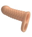 PRETTY LOVE - WOLFRAM PENIS EXTENSION SLEEVE 11.5 CM Ø 3.8 CM NATURAL
