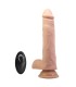 PRETTY LOVE DAVEY THRUSTING ROTATING VIBRATING DILDO REMOTE CONTROL 225 CM O 48 CM NATURAL