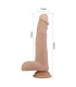 PRETTY LOVE DAVEY THRUSTING ROTATING VIBRATING DILDO REMOTE CONTROL 225 CM O 48 CM NATURAL