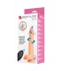 PRETTY LOVE DAVEY THRUSTING ROTATING VIBRATING DILDO REMOTE CONTROL 225 CM O 48 CM NATURAL