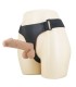 PRETTY LOVE JOLYON HARNESS WITH FLEXIBLE DILDO 22 CM O 48 CM NATURAL