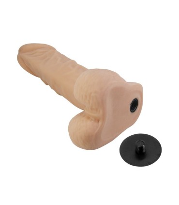 PRETTY LOVE JOLYON HARNESS WITH FLEXIBLE DILDO 22 CM O 48 CM NATURAL
