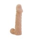 PRETTY LOVE JOLYON HARNESS WITH FLEXIBLE DILDO 22 CM O 48 CM NATURAL