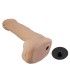 PRETTY LOVE KASPAR HARNESS WITH FLEXIBLE DILDO 21 CM O 5 CM NATURAL