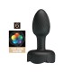 PRETTY LOVE RECHARGEABLE VIBRATING ANAL PLUG 10 MODES BLACK