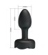 PRETTY LOVE RECHARGEABLE VIBRATING ANAL PLUG 10 MODES BLACK