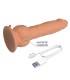 PRETTY LOVE EREN THRUSTING VIBRATING DILDO 205 CM O 45 CM NATURAL