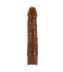 PRETTY LOVE LEONARDO REALISTIC VIBRATOR 20 CM O 4 CM BROWN