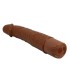 PRETTY LOVE LEONARDO REALISTIC VIBRATOR 20 CM O 4 CM BROWN