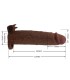 PRETTY LOVE XERXES VIBRATING PENIS SLEEVE 22 CM O 45 CM BROWN
