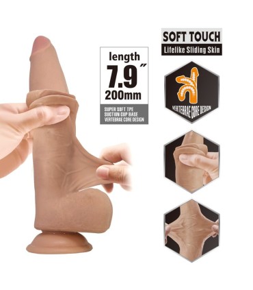 PRETTY LOVE XANDER REALISTIC DILDO 20 CM O 5 CM NATURAL