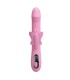PRETTY LOVE BELLA RABBIT VIBRATOR WITH BUTTERFLY STIMULATION AND LED PINK