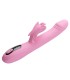 PRETTY LOVE BELLA RABBIT VIBRATOR WITH BUTTERFLY STIMULATION AND LED PINK