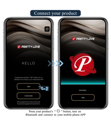 PRETTY LOVE BUTTERFLY APP CONTROL PANTY MASSAGER PINK
