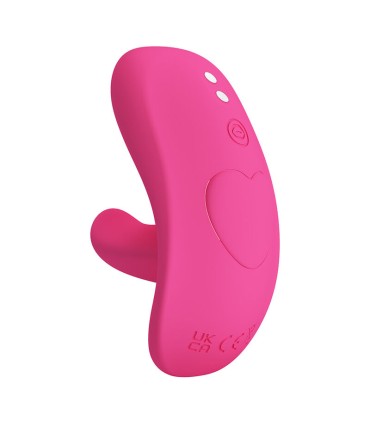 PRETTY LOVE HAZELYNN 12 FUNCTION APP CONTROL MASSAGER PINK