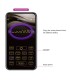 PRETTY LOVE HAZELYNN 12 FUNCTION APP CONTROL MASSAGER PINK