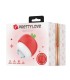 PRETTY LOVE RECHARGEABLE TONGUE EFFECT CLITORAL STIMULATOR RED