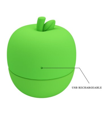 PRETTY LOVE RECHARGEABLE TONGUE EFFECT CLITORAL STIMULATOR GREEN