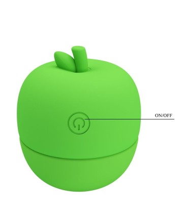 PRETTY LOVE RECHARGEABLE TONGUE EFFECT CLITORAL STIMULATOR GREEN