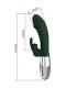 PRETTY LOVE NAUGHTY BUNNY RABBIT VIBRATOR 30 FUNCTIONS USB RECHARGEABLE GREEN