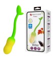 PRETTY LOVE - PULSEN APP CONTROL VIBRATING EGG 12 FUNCTIONS USB RECHARGEABLE GREEN-YELLOW