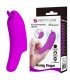 PRETTY LOVE PETERSON HONEY FINGER RECHARGEABLE FINGER VIBRATOR PURPLE