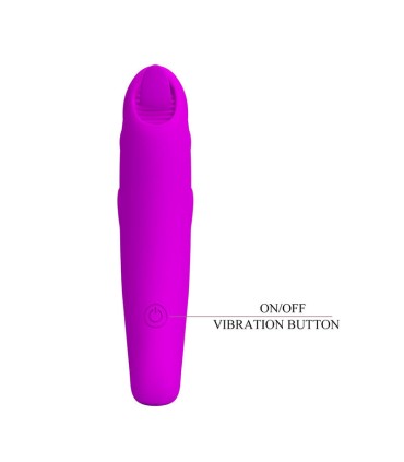 PRETTY LOVE PETERSON HONEY FINGER RECHARGEABLE FINGER VIBRATOR PURPLE