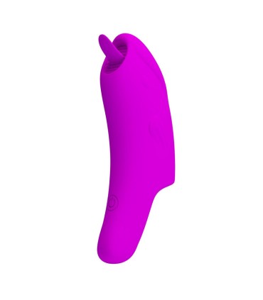 PRETTY LOVE PETERSON HONEY FINGER RECHARGEABLE FINGER VIBRATOR PURPLE