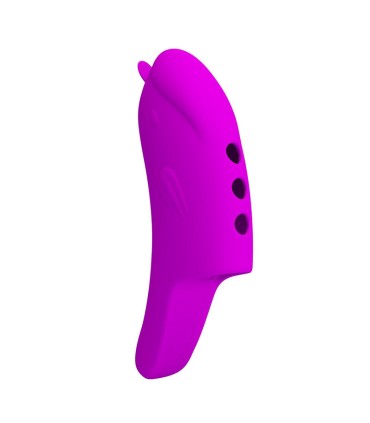 PRETTY LOVE PETERSON HONEY FINGER RECHARGEABLE FINGER VIBRATOR PURPLE