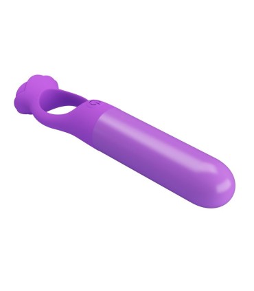 PRETTY LOVE GIANA RECHARGEABLE MINI VIBRATOR MASSAGER PURPLE