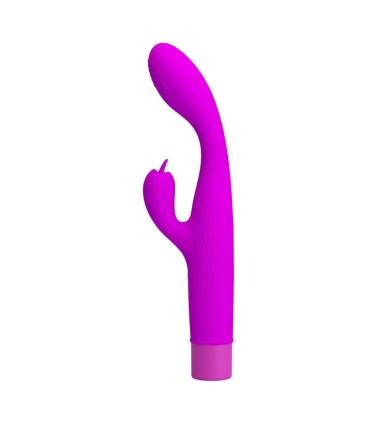 PRETTY LOVE JENE DUAL STIMULATION G SPOT AND CLITORAL VIBRATOR PURPLE
