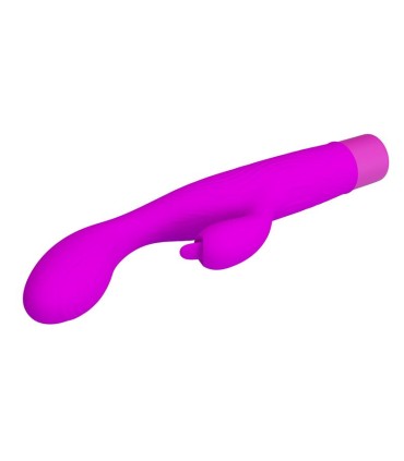 PRETTY LOVE JENE DUAL STIMULATION G SPOT AND CLITORAL VIBRATOR PURPLE