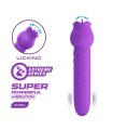 PRETTY LOVE - DANNELL RECHARGEABLE ORAL AND CLITORAL STIMULATOR VIBRATOR PURPLE