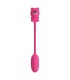 PRETTY LOVE OLSON RECHARGEABLE BULLET VIBRATOR WITH WIRED CONTROLLER PINK
