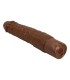 PRETTY LOVE OWEN REALISTIC VIBRATOR 225 CM O 45 CM BROWN